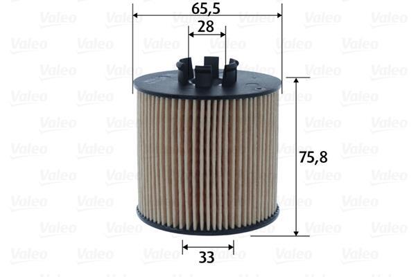 Filtro de aceite VALEO ref. 586598